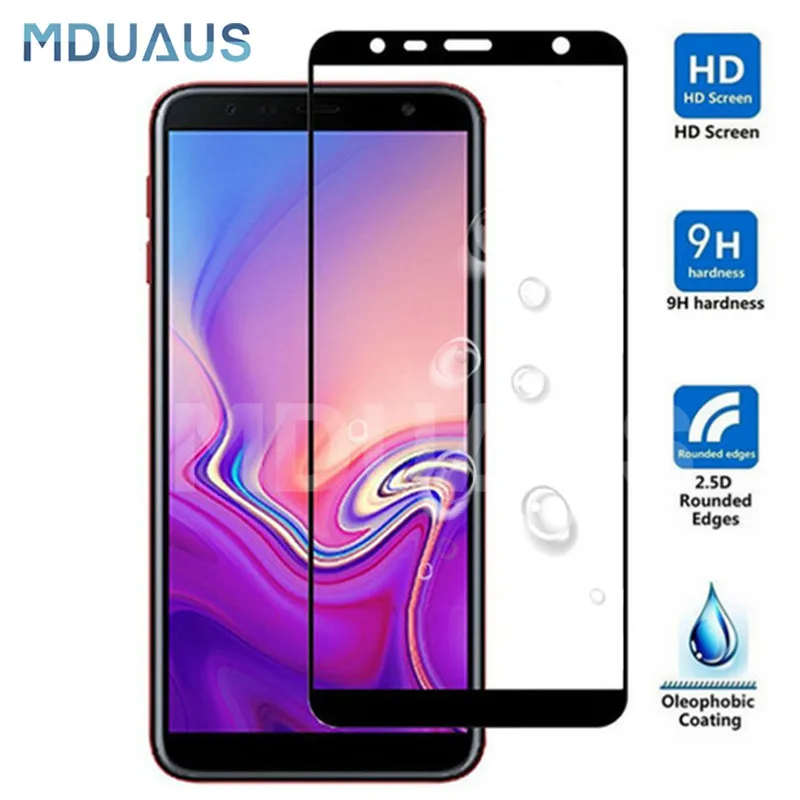 Защитное стекло 9D для Samsung Galaxy A3 A5 A7 2016 2017 A6 A8 Plus A9 2018 | Мобильные телефоны и