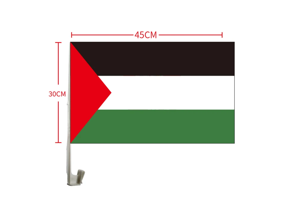 Palästina Autofahne Autoflagge Fahnen Auto Flaggen 30x40cm 