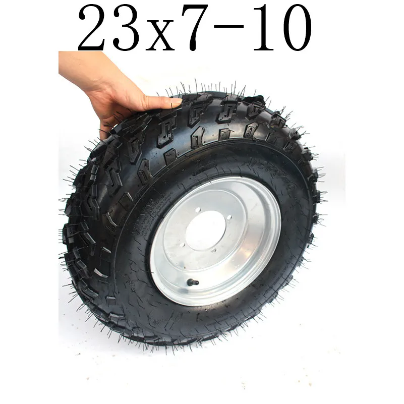 Горячая хорошего качества картинг детская коляска ATV UTV 23X7-10 дюймов бескамерное колесо шины