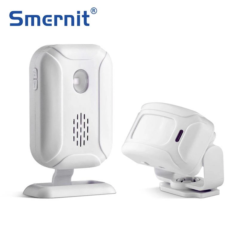 Timbre inalámbrico PIR para puerta, Sensor movimiento de bienvenida, Detector infrarrojo, alarma de inducción, 5 funciones, luz nocturna|Timbres de puerta| - AliExpress