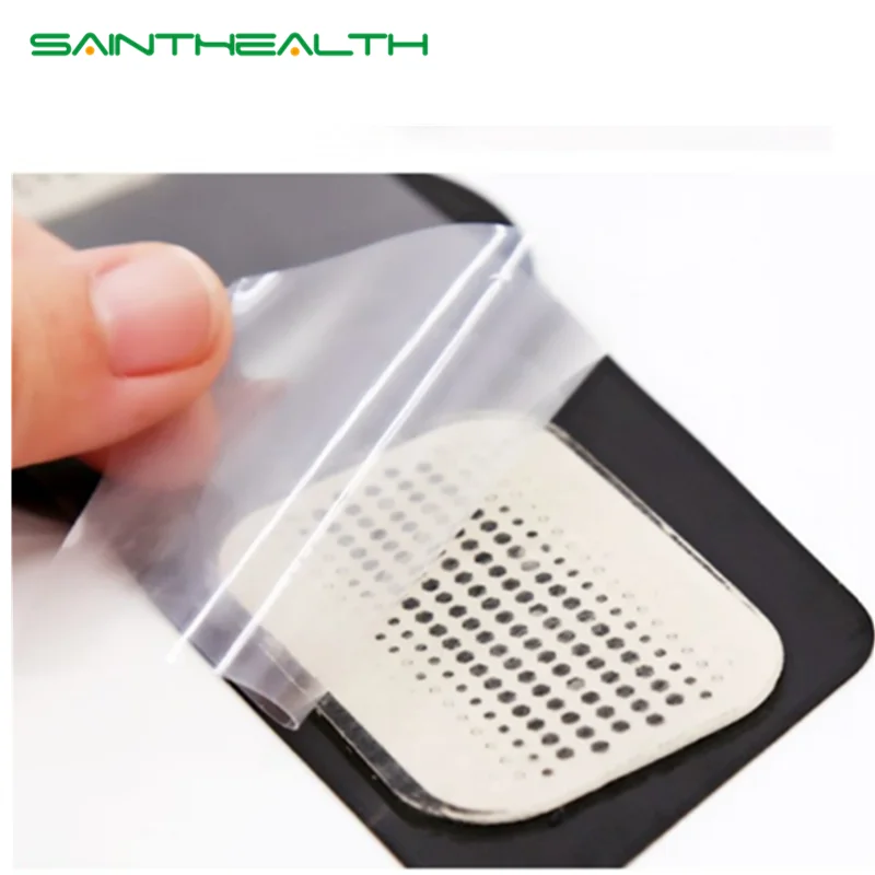 Replacement Gel Pads For EMS Trainer Transparent Gel Sheet Electrode Pad for Abdominal muscle ABS stimulator Replacement Gel pad|electrode pads|massage machineems electrode pads - AliExpress