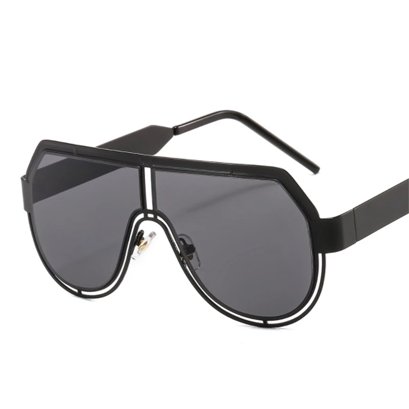 trend classic sunglasses Europe and the United States metal body large frame retro men and women fashion wild sunglasses