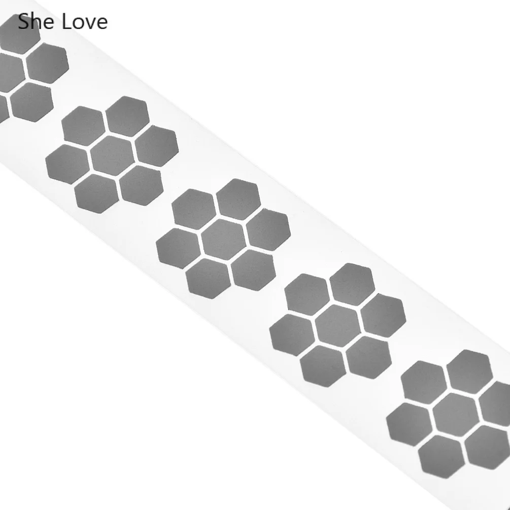 1 She Love 100x3 см термопереводная фольга горячего тиснения бумажная наклейка виниловая пленка Сделай Сам серебряное отражающее железо на ткани лента для одежды - Цвет: 1