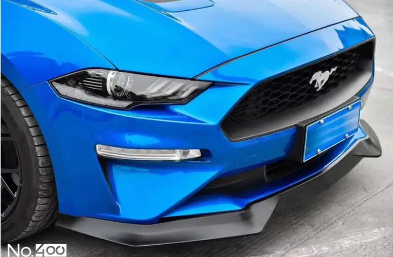 Высокое качество замена PP передняя губа Крышка для Ford Mustang R Стиль