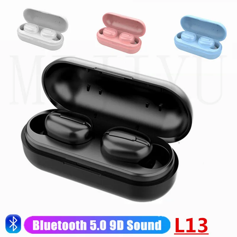 Беспроводные наушники L13 Bluetooth 5 0 TWS Hi Fi мини вкладыши Спортивная гарнитура для