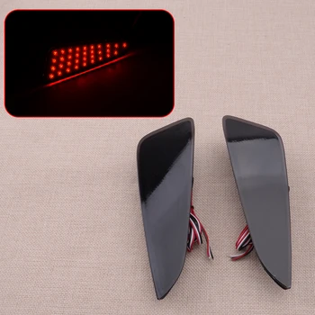 

CITALL1Pair LED Rear Bumper Brake Reflector Fog Light Lamp ABS Black Fit For Toyota C-HR CHR 2016 2017 2018 2019 Car Accessories
