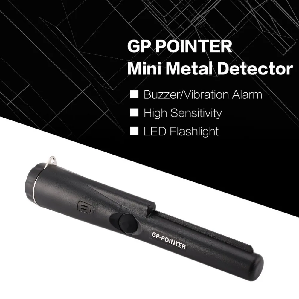 GP POINTER Handheld Mini Pro, детектор металла, золото, серебро, монета, искатель сокровища, охотничий поиск, вибрационная сигнализация