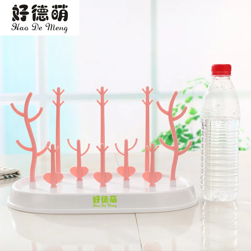 

[Good German Meng] Feeding Bottle Drying Holder Draining Shelf Storage Large Holder Feeding Bottle Drying Rack Infant Bottle Dry