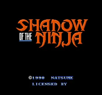 

SHADOW NINJA 60 Pin Game Card Customized For 8 Bit 60pins Game Player