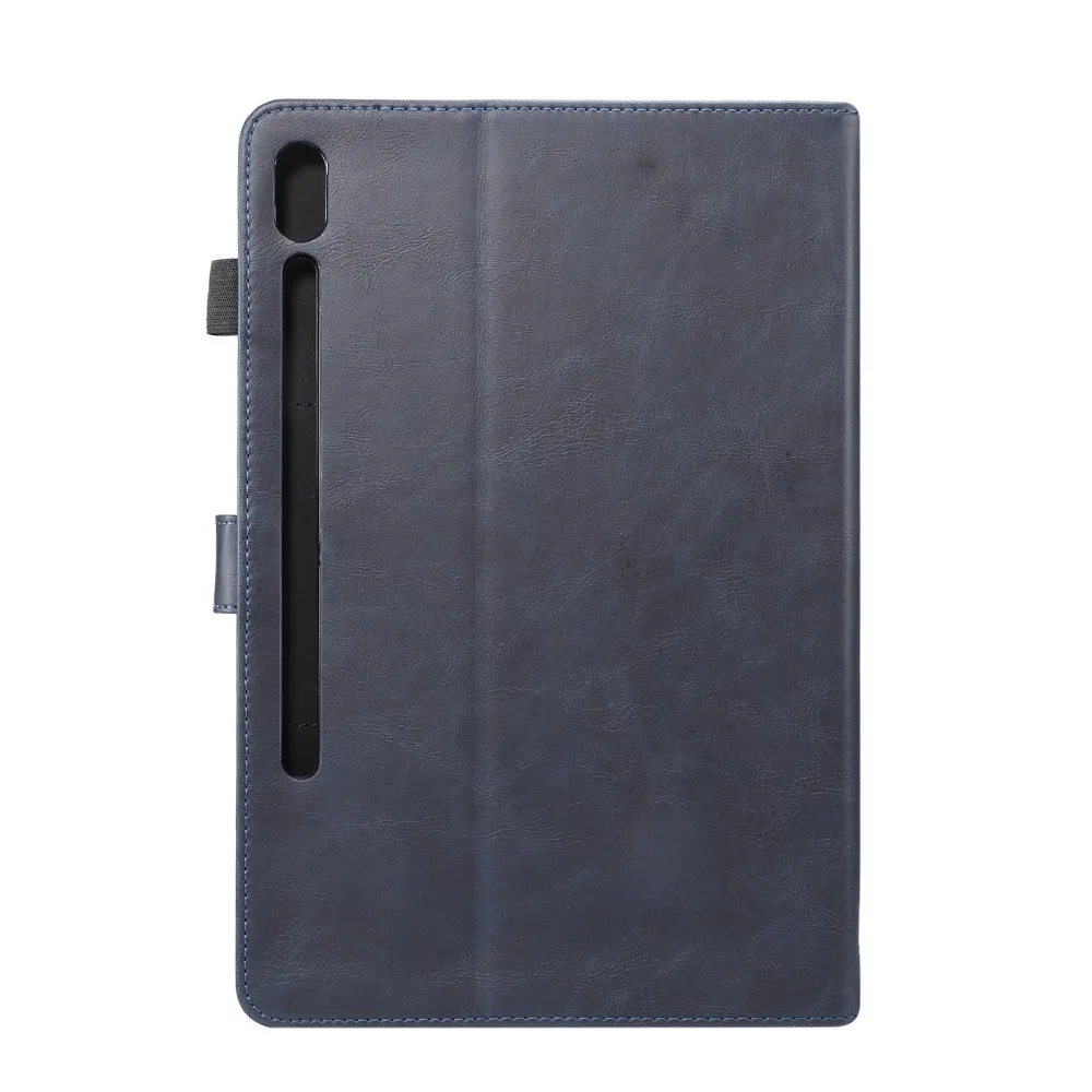 Чехол для Samsung Galaxy Tab S6 раскладный Кожаный чехол Чехол 10,5 T860 T865 SM-T860 SM-T865 умный сон Funda+ Экран протектор