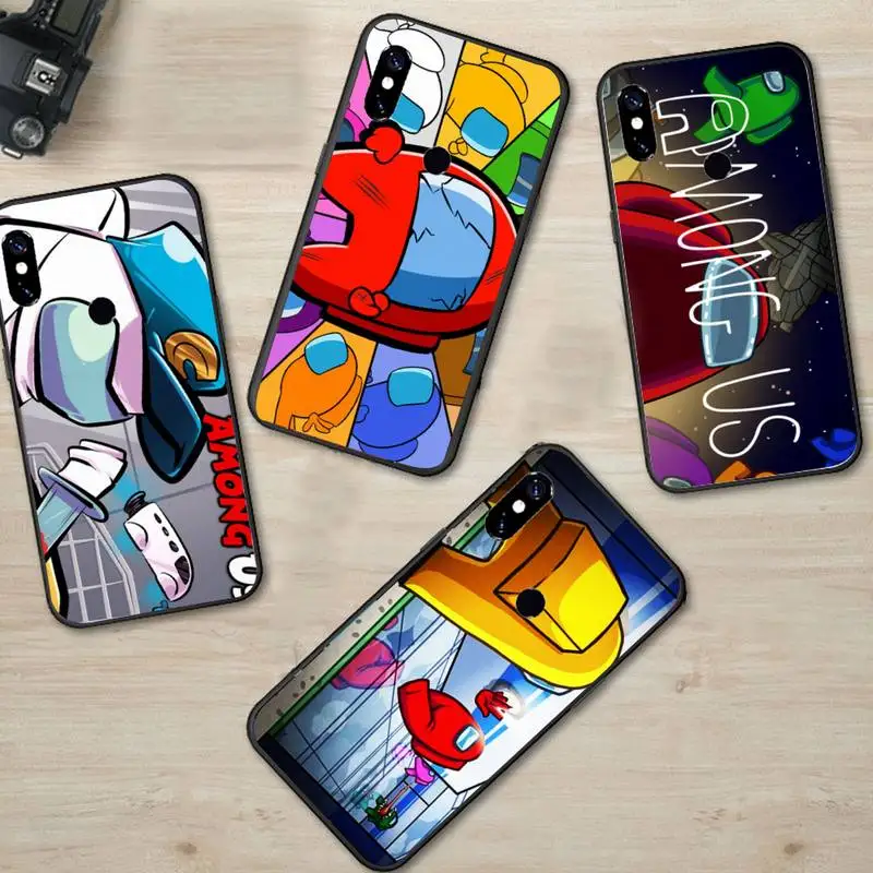 

Among Us Phone Case For Xiaomi Redmi 7 8 9t 9se k20 mi8 max3 lite 9 note 9s 10 pro