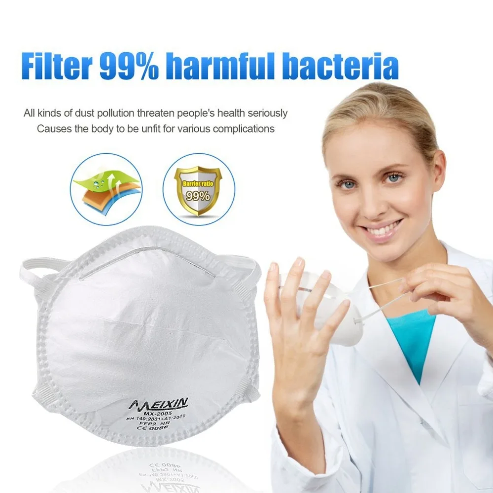 

Spot Sales 50pc N95 Mouth Mask Unisex Dust Respirator Washable Reusable Masks Cotton PM2.5 Anti Pollution Mouth Muffle for Aller