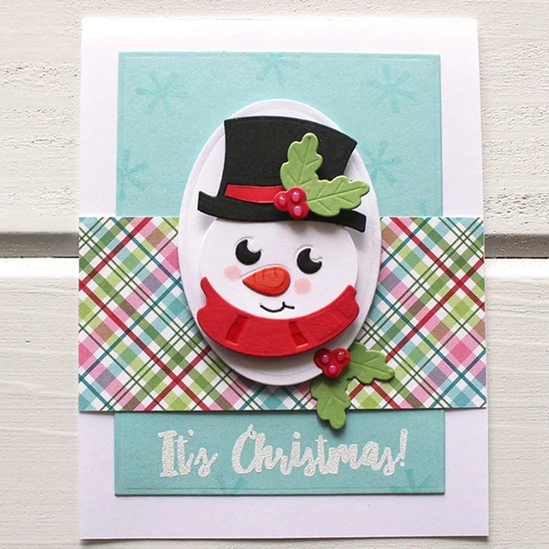 Merry Christmas Санта Клаус Снеговик аватар металлические режущие штампы трафареты DIY скрапбук Декор тиснение ремесло высечки шаблон