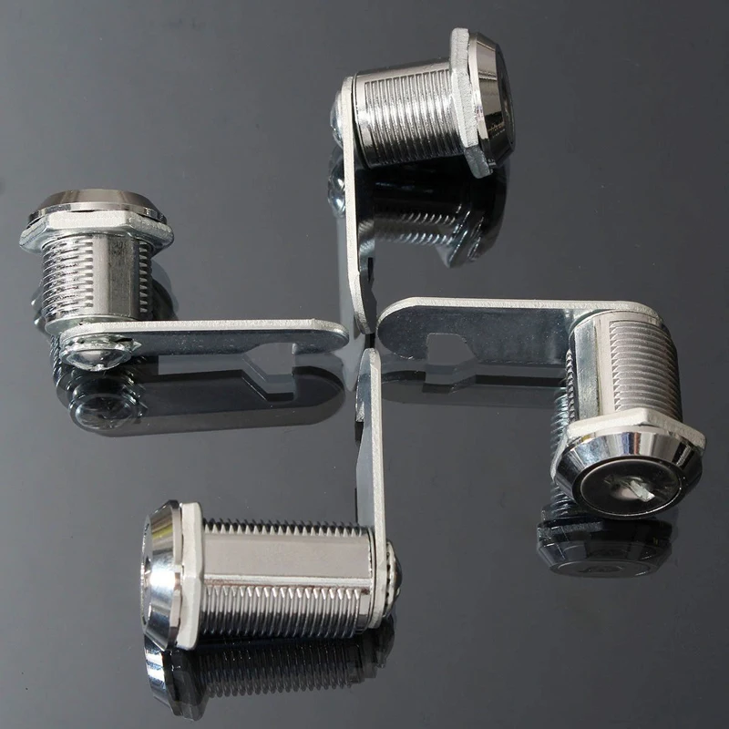 16/20/25/30mm Cam Lock Door Cabinet Mailbox Drawer Cupboard Locker + 2 Keys DIY Cabinet Tools