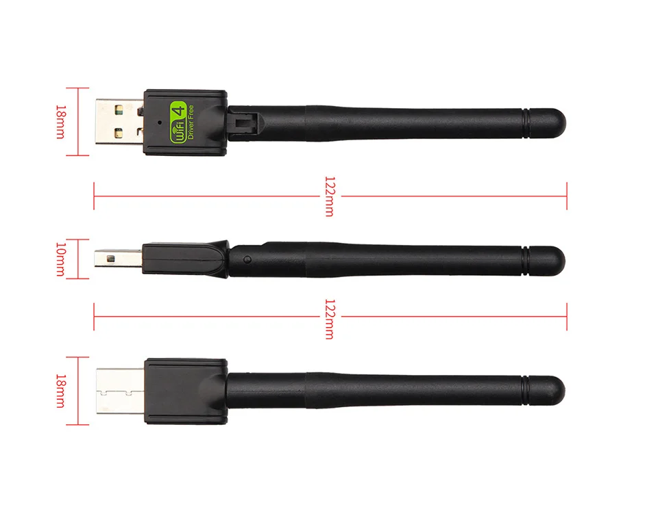 Usb wifi адаптер ethernet lan 150 беспроводной 802.11n ноутбук Настольный ключ карта antena adaptador 2,4g wi fi приемник wi-fi мини