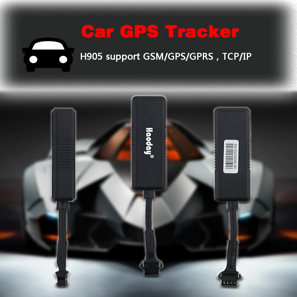 Мини H905 gps трекер в режиме реального времени слежения локатор 9-90 в gps автомобиль/скутер/мотоцикл слежения добавить гео-забор сигнализации бесплатное приложение