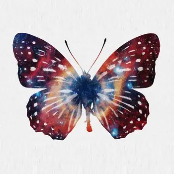 

Diamond-Painting DIY Round Drill 5D Embroidery Butterfly Kits Art Embroidery Decor Gifts Kits Art