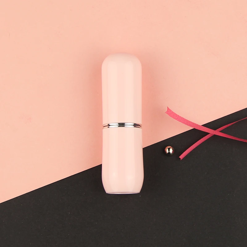pink 12,1 мм 10/30/50 шт Круглые черный, розовый горшок пустой тюбик губной помады бальзам для губ контейнер помады оболочки упаковки косметики для макияжа - Цвет: pink