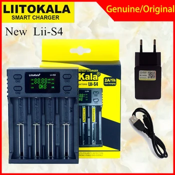 

Liitokala Lii-S2 S4 PD4 402 202 Lii-S6 18650 Battery Charger 1.2V 3.7V 3.2V AA21700 NiMH Li-ion Battery Smart Charger+5V 2A Plug