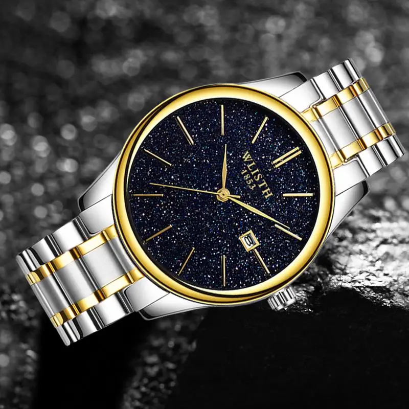 

WLISTH 2020 New High-end Luxury Starry Sky Waterproof Men's Quartz Watch Luxury Watch Men Rolex_watch