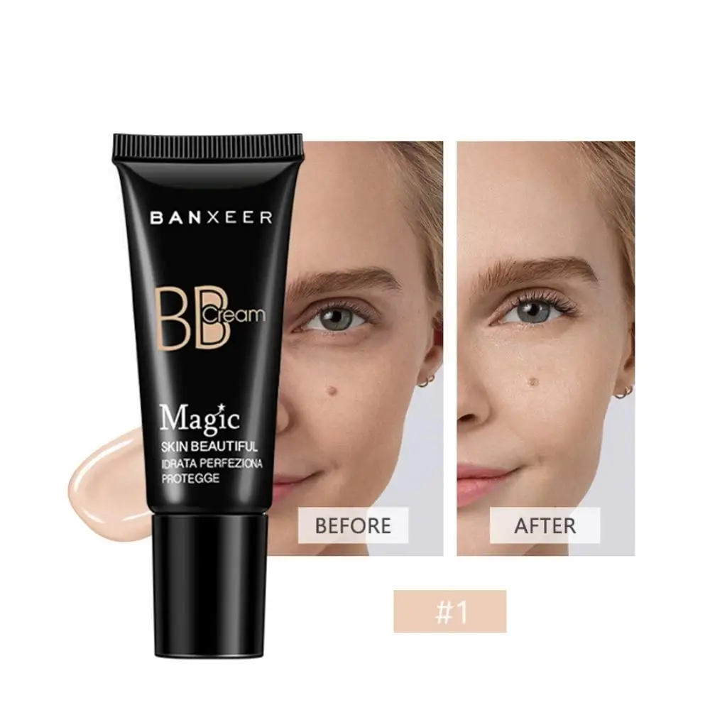 A1 Magic beauty Bb крем увлажняющий 24 часа не выцветает, не высыхает, не окрашивает даже кожу, контроль жирности, Bb крем - Цвет: A1