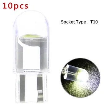 

10x T10 W5W 7020 SMD Light Car Auto LED Bulb Canbus Error Free Wedge 12V 6000K