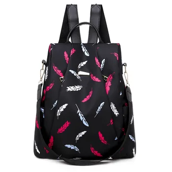 

New schoolbag female multi-purpose backpack outdoor leisure travel large-capacity backpack