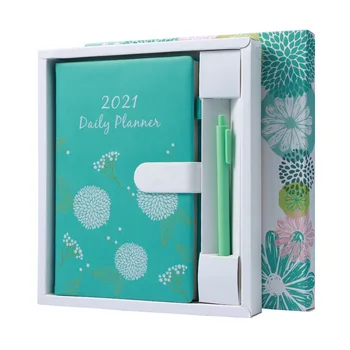 

2021 A5 weekly planner daily planner high quality English edition agenda notebook