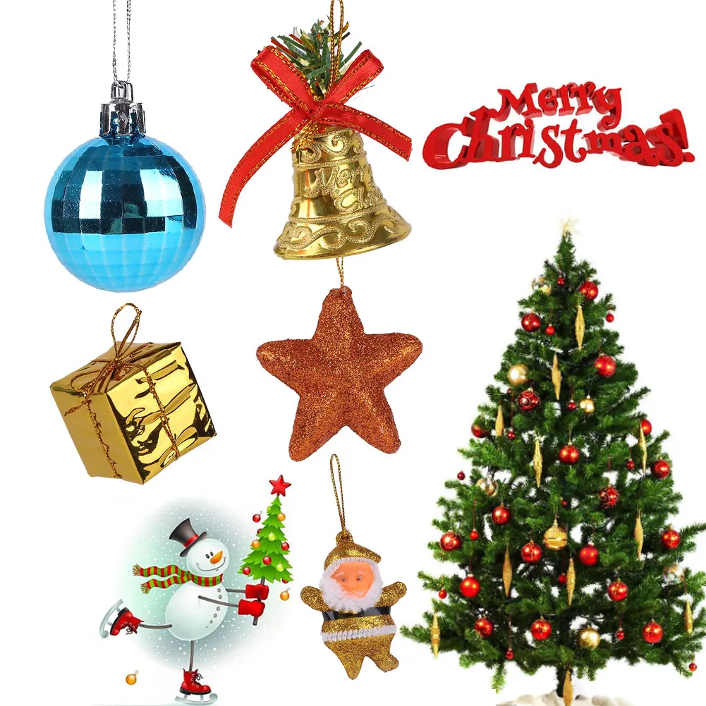 

Christmas Tree Hanging Decoration Pendant Ball Xmas Festival Party Home Decors