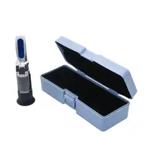 Мед сахар рефрактометр тест оптический 58-92% Brix сахариметр ручной Сахар рефрактометр 1 шт