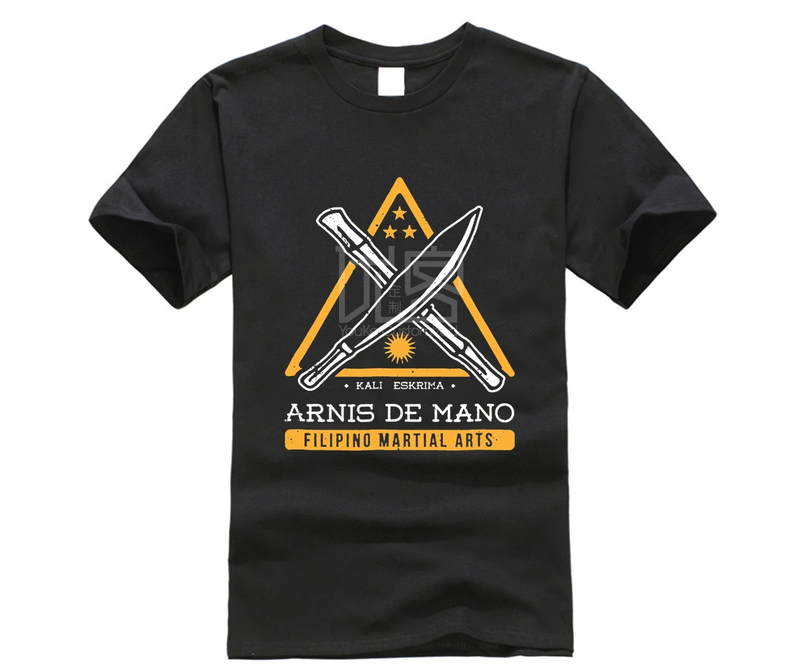 Возьмите бренд для мужчин рубашка калис Eskrima Arnis De Mano филиппинских боевых искусств футболка