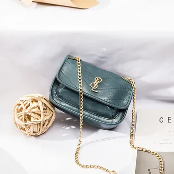 

Texture bag female 2020 new net red with the same paragraph diamond chain shoulder messenger small square bag gift small bag