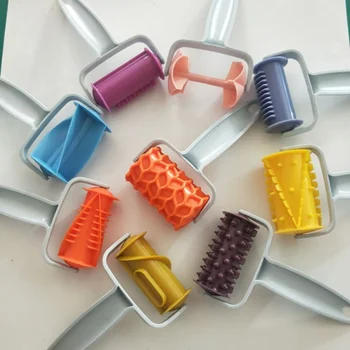 

Multi-styles Embossing Rolling Pin Baking Cookies Biscuit Fondant Cake Dough Engraved Roller Hob Kitchen Bakeware Accessories