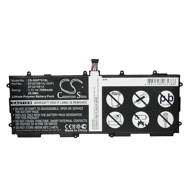 CameronSino для Сань Син Galaxy Note 10 1 LTE GT-N8010 GT-N8013 GT-P5100 GT-P5110 GT-P5113 GT-P7510 SCH-I915 SCH-i925U батарея |