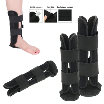 

Ankle Brace Support Fracture Broken Leg Foot Aluminum Alloy Guard Sprain Boot Splint Stabilizer for Ankle Joint Injury Bone Care