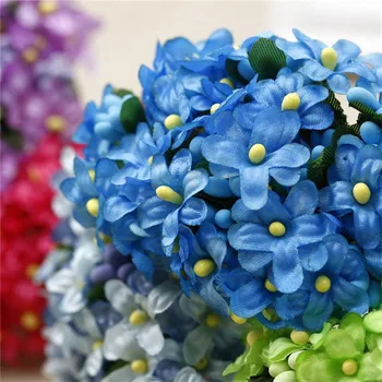 

5Bunch Artificial Mini Fake Plum Blossoms Which Can be Used for DIY Halloween Candy Gift Box and Christmas Gift Box Decor