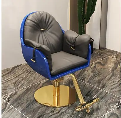 Glass fiber reinforced plastic barber's chair hair salon special lift hairdressing net red high-end hairdressing shop stool hair