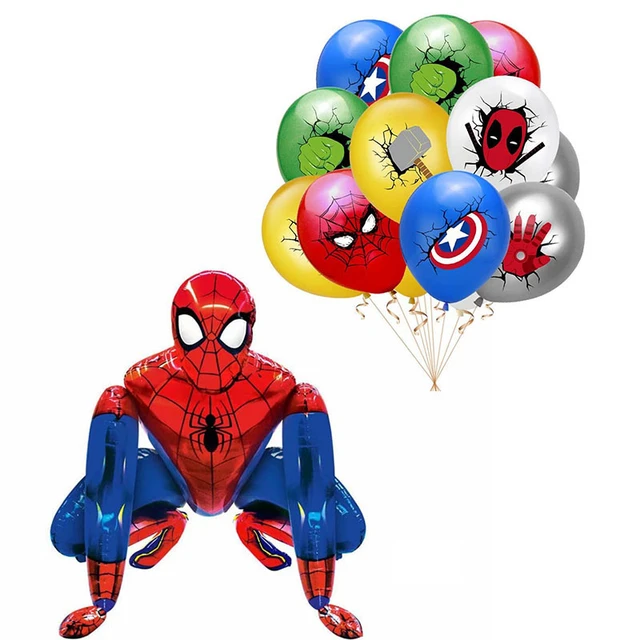 Ballons Super-héros Spiderman, 28 Pièces/ensemble, Décoration De