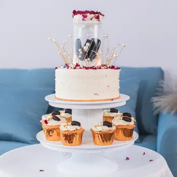 

Surprise Birthday Cake Stand Cake Spray Station Stand Making Surprise For Birthday Banquet Party Jump out Cake Surprising GiftsL