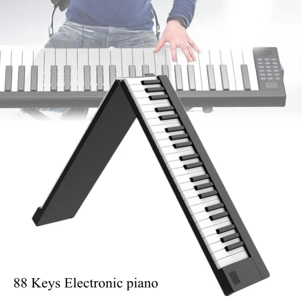 88 Keys Foldable Electric Piano MIDI Arrangements Professional