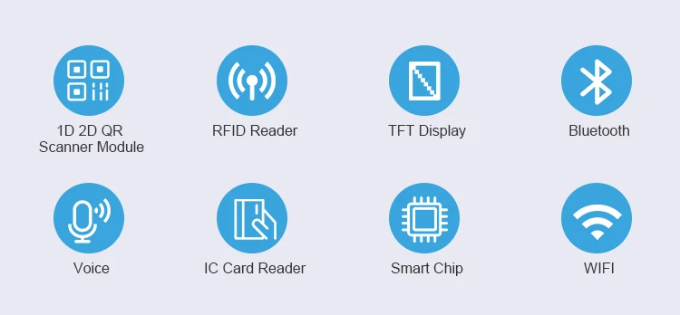 1.8inch Display 4G RJ45 TCP IP QR IC CPU Card Reader Access Control Door Lock scanmarker air