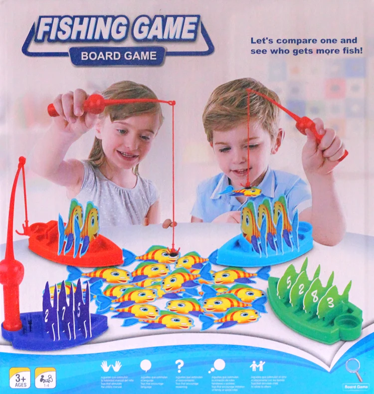 Рыбалка соревнования улучшает наблюдение внимание детская настольная игра головоломка игрушка родитель-детская игра