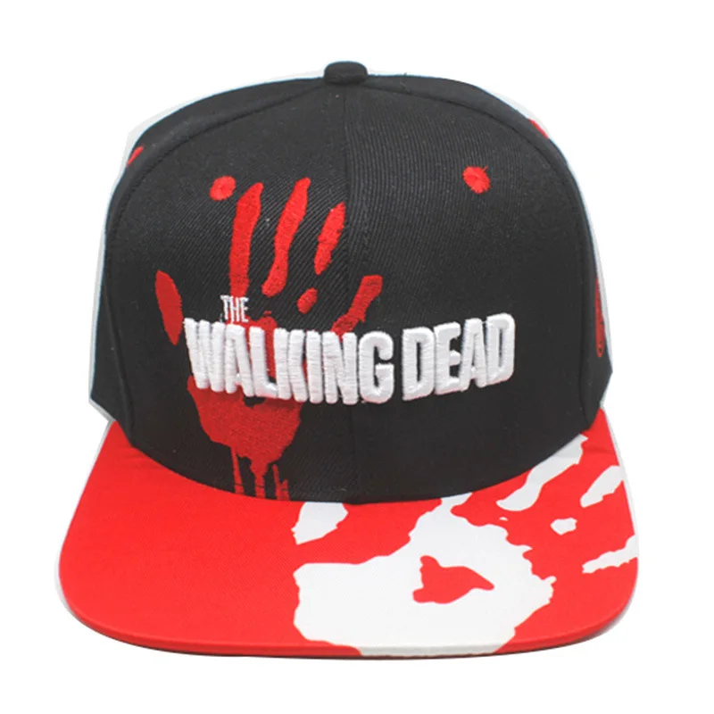 Anime The Walking Dead Knitted hat Unisex Print hat bag teenager winter cap