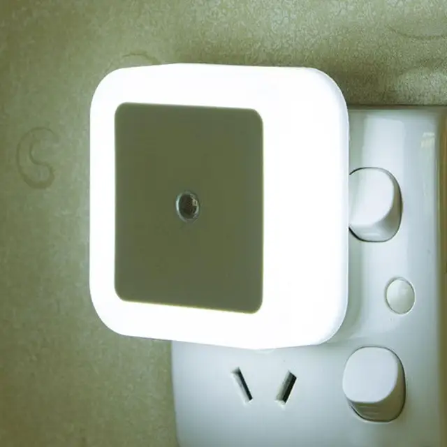 Led Éjszakai Fény Mini Vezeték Nélküli Érzékelő Vezérlés 110V 220 V Eu Uk Dugh Night Light Baby Szoba Hálószoba Folyosó Lámpa