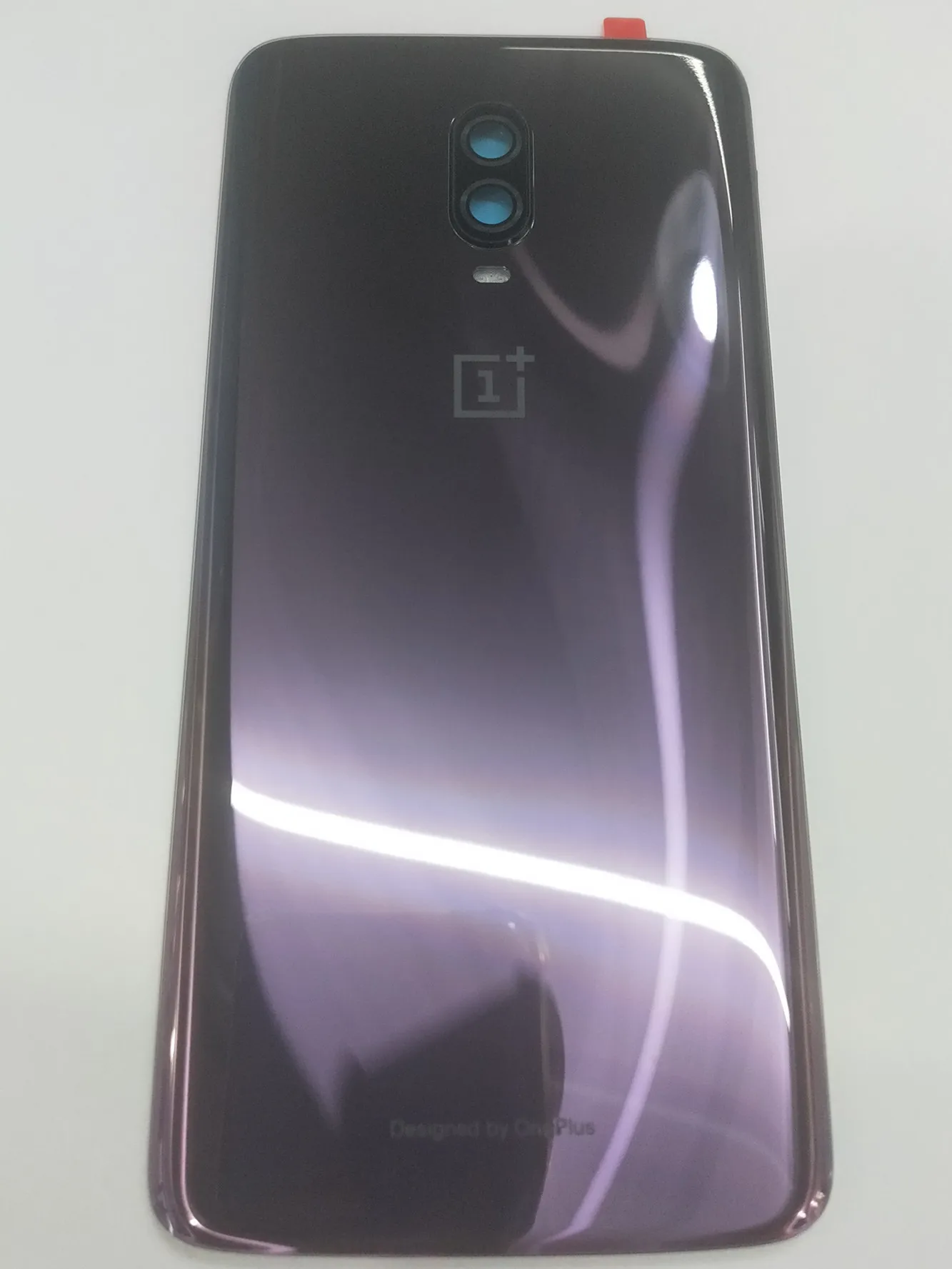 Материал стекло задняя крышка корпуса для one plus oneplus 6T SIX Задняя крышка батареи чехол+ объектив камеры запасные части