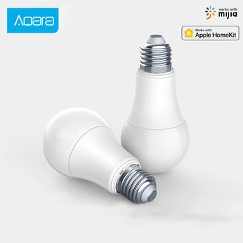 

Aqara 9W E27 2700K-6500K 806lum Smart White Color LED Bulb Light Work with Home Kit and MI Home App Smart Lamp