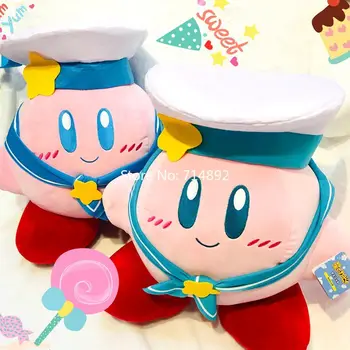 

Kirby Plush Toys Anime Popopo Kirby Figure Doll 25th Anniversary Limited Edition Navy Styles Cosplay Cute Pillow for Gift