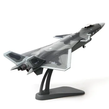 

1: 100J-20 Aircraft Model Simulation Aviation Model Decoration Wholesale Military Model Production