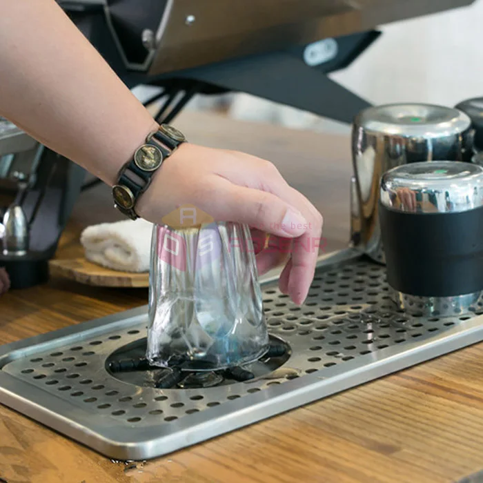 Professional Cafe Bar Cup Cleaner Washing Device Glasses Goblets