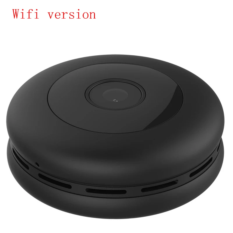H11DV/Wifi мини-камера 1080P ip-камера Беспроводная маленькая CCTV инфракрасная камера ночного видения Обнаружение движения Слот для sd-карты аудио приложение - Цвет: Wifi version Black